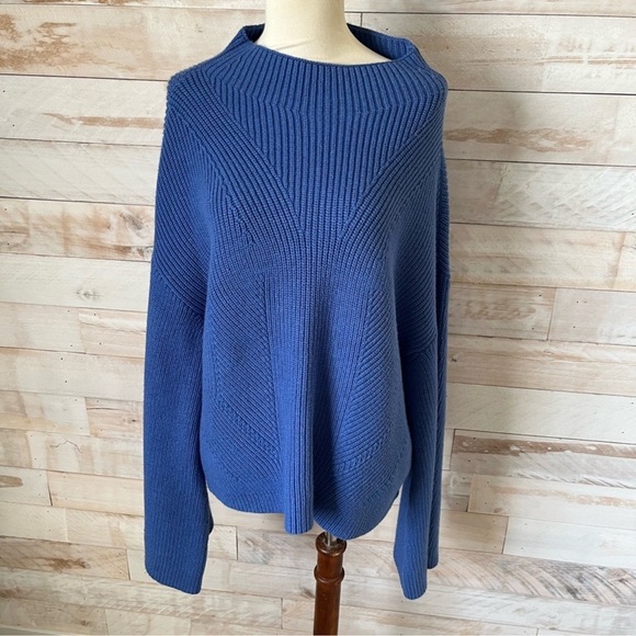 NWT Anthropologie The Katey Mock-Neck Bell-Sleeve Sweater by Maeve - Size XL 🗝️ - Picture 5 of 9